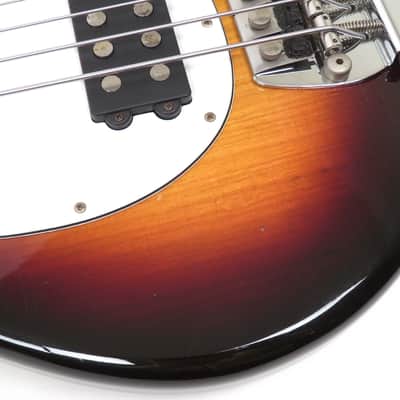 1976 Music Man Stingray Bass - Sunburst - First Year Model - White Pickguard & Epoxy Pre Amp image 16