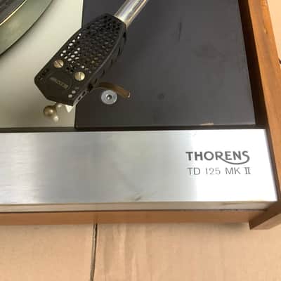 Thorens TD 125 MKII Turntable w/ SME 3009 Tonearm + stanton 881S cartridge and needle image 4