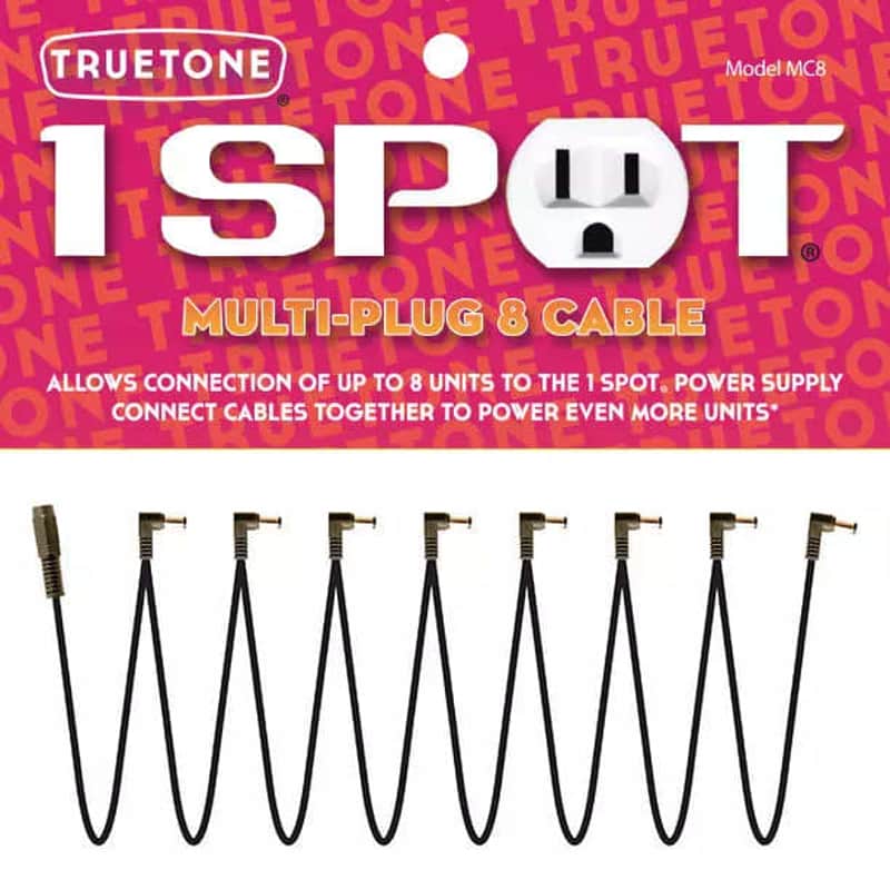 Truetone 1 Spot Multi-Plug 8 Cable image 1
