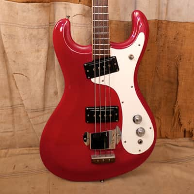 Mosrite Ventures Bass 1966 Red image 2