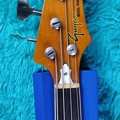 Guyatone EB-9 Custom MIJ Bass 1976 Natural w/ OHSC image 10