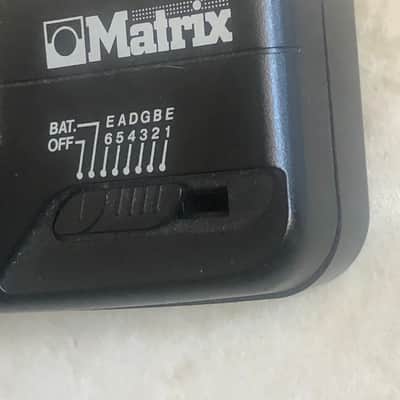 MATRIX SR-1000 INSTRUMENT - GUITAR TUNER in BLACK image 2