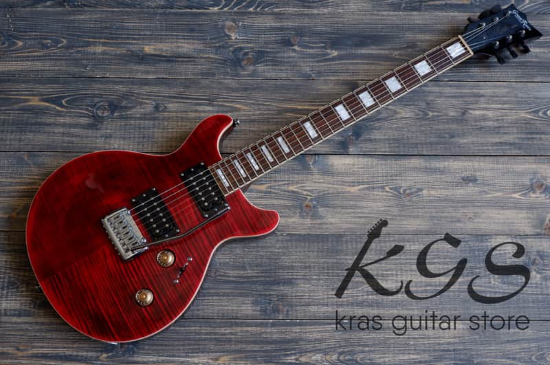 Grass Roots G-KT-48 Knight Model STR 2013 See Thru Red | Reverb