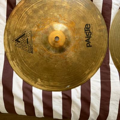 Paiste 13" 802 Plus Hi-Hat Cymbals (Pair) 2003 - 2005 - Brilliant image 3
