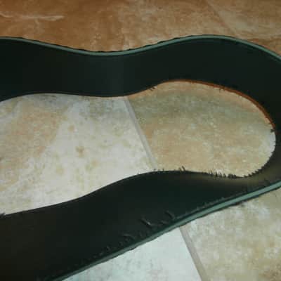 Vintage 1960's Ace-Style Guitar Strap! Green, Yellow, White! image 7