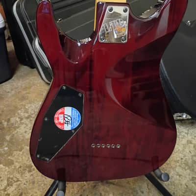 ESP - LTD MH-100QMNT **W/HSC (Polyfoam) 2014 - Amber Sunburst image 14