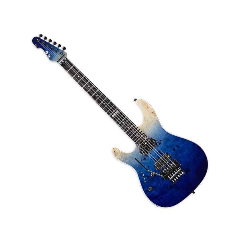 ESP E-II SN-2 Lefty Guitar in Blue Natural Fade B-Stock image 1