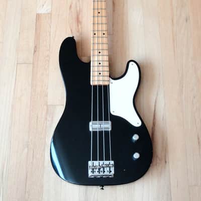 2011 Fender Custom Shop La Cabronita Porrazo Relic Bass Black Precision w/ohsc Case Candy & COA image 2