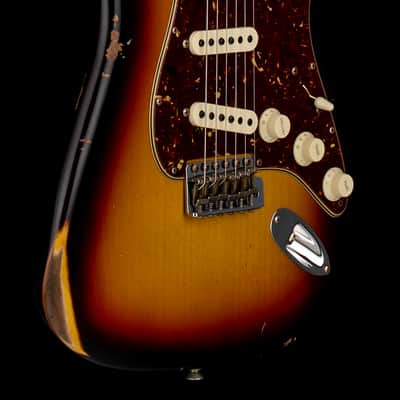 Fender Custom Shop Empire 67 Stratocaster Relic - 3-Color Sunburst #82401 image 6
