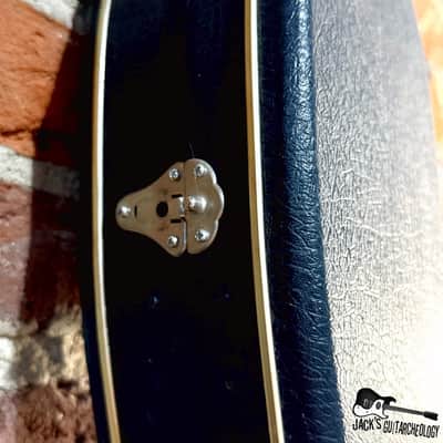 Vintage Japanese Guitar Case (1960s - Black) image 3