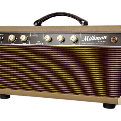 Milkman Sound Reverb & Harmonic Tremolo Unit 2021 - Brown. Display model. (Authorized Milkman Dealer) image 3