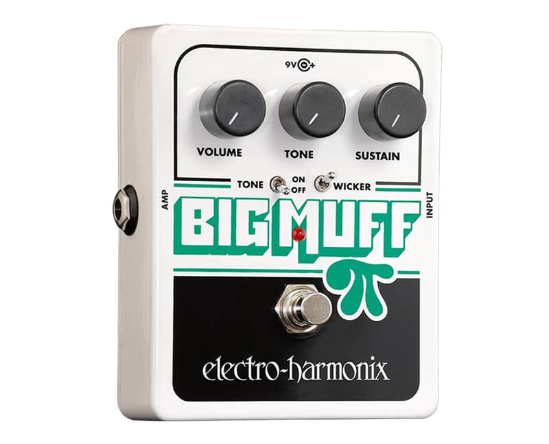 Electro-Harmonix Big Muff Pi with Tone Wicker Fuzz Pedal image 1