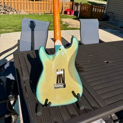 Partscaster  Stratocaster  luthier built 2026 - Caribbean burst 2k Imperium image 4