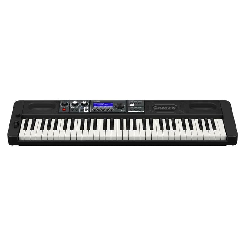 Casio Casiotone CT-S500 61-Key Keyboard with AiX Sound Source, 800 Tones, Built-In Bluetooth Speakers, and On-Board Effects image 1