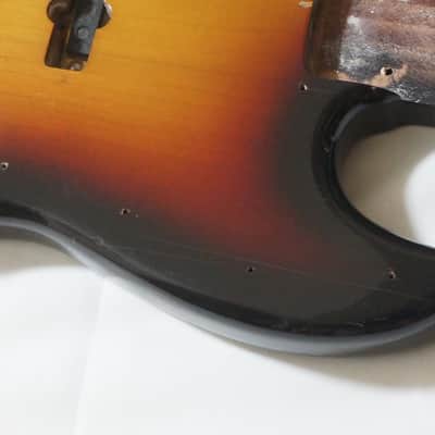 Fender Jazz Bass JB62-75 Vintage Body 1982 Sunburst MIJ Made In Japan Fujigen JV serial image 5