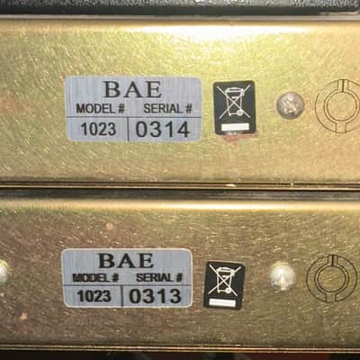 BAE 1023 Preamp & EQ (like 1073) pair in top condition image 2