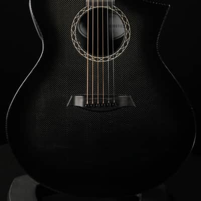 Composite Acoustics Performer Series 8M-CE Carbon Fiber Acoustic/Electric Guitar - Gloss Black Burst image 2