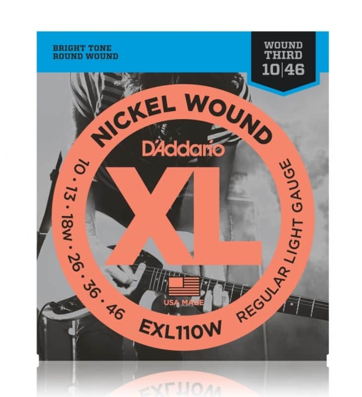 DAddario EXL110W Electric image 1