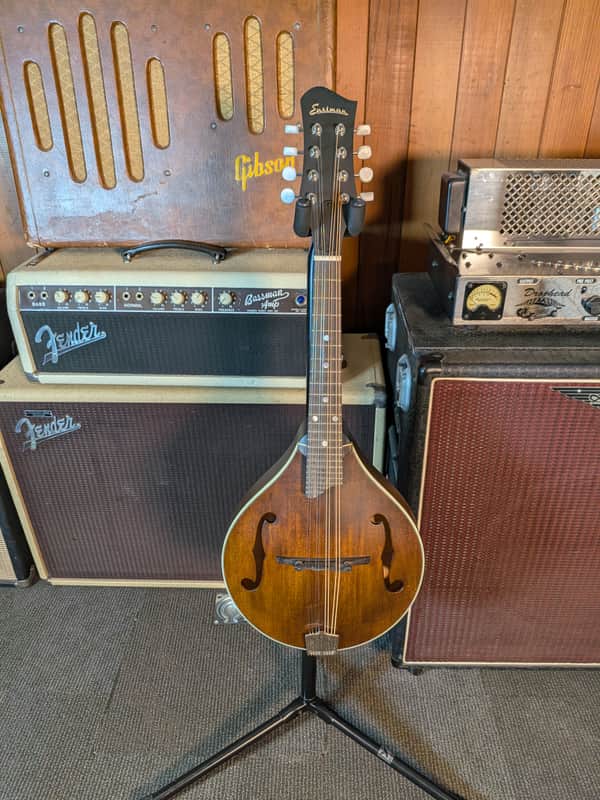 Eastman MD305L Left Handed A-Style Mandolin w/Gig Bag - Classic Satin Finish (Serial #N2402419) image 1