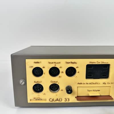 Vintage Quad 33 Control Unit Control Amplifier Preamplifier image 6