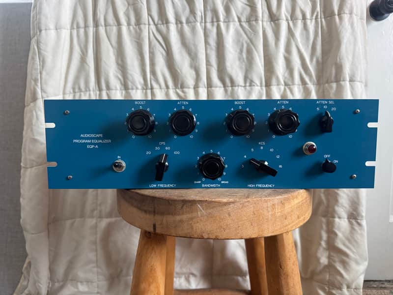 AudioScape Engineering Co. EQP-A Program Equalizer - Blue image 1