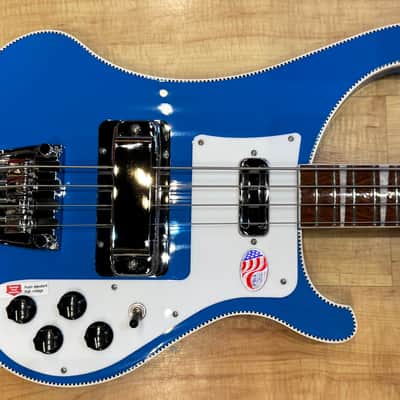 Rickenbacker Limited Edition 4003 Fab Gear Model Bass 2025 - Blue Hawaiian image 4