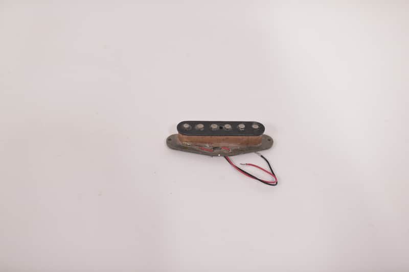 1979 Vintage Fender Stratocaster Bridge Pickup Gray-Bottom Flat-Pole 5.63K Electric Guitar 1970's image 1
