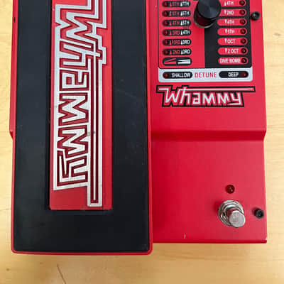 DigiTech Whammy 5 Pitch Shift Pedal 2012 - Present - Red image 1