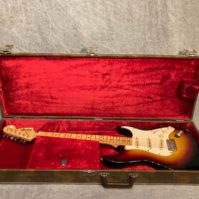 Hagstrom Guitar hard case 1970’s - Brown faux leather image 14