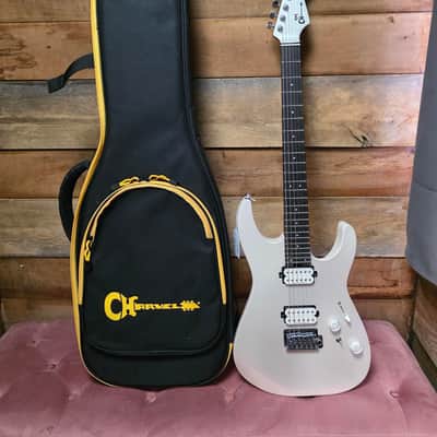 Charvel Pro-Mod Plus Dinky® DK24 HH 2PT E - Celestial Silk w/ Gig Bag image 20
