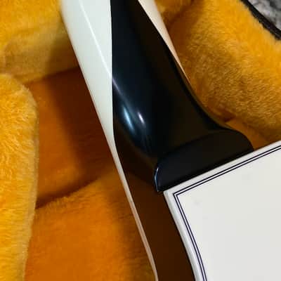Video! 2022 Gibson Les Paul Custom MOD Collection  “Ghost” One Humbucker Black + White w/ Double Extended Stingers image 15