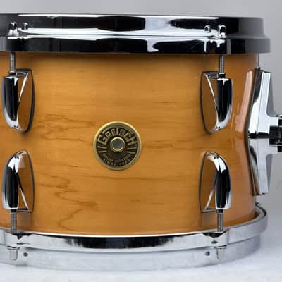 Gretsch 20/10/12/14” USA Custom Drum Set - Gloss Classic Maple image 10