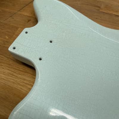 Kohlin Guitars JZ Offset replacement body Nitro Relic Faded Sonic Blue Made in Sweden image 12