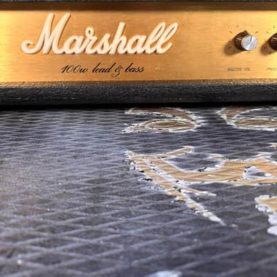 π₯ 1978 Marshall 2195 100W Lead & Bass Vintage Amplifier Head UK Made π₯ image 4