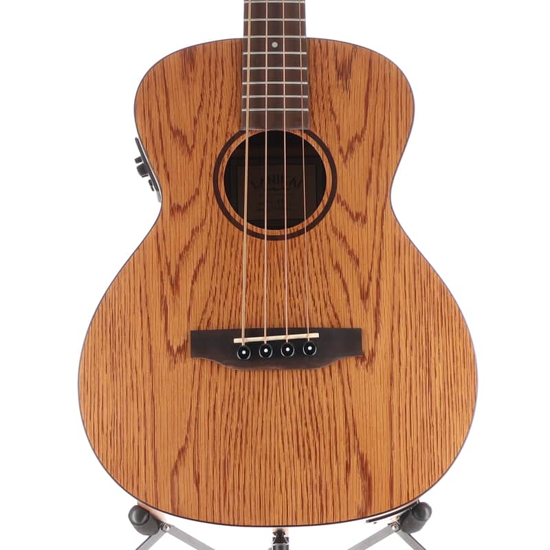 Lanikai OA-EBU Acoustic Electric Bass Natural Oak, Plays Great (I10)(11912) (11912) image 1