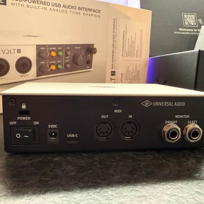 Universal Audio Volt 2 USB-C Audio Interface 2021 - Present - Tan / Gray image 2