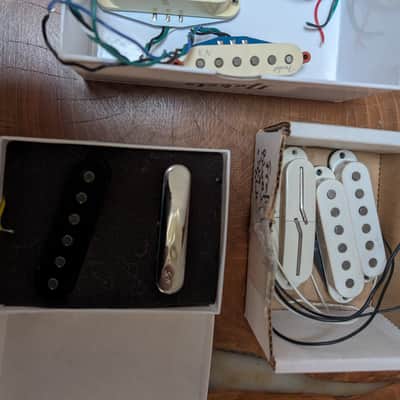 Fender 099-3116-000 N3 Noiseless Telecaster Pickup Set 2010s - Chrome / Black image 2