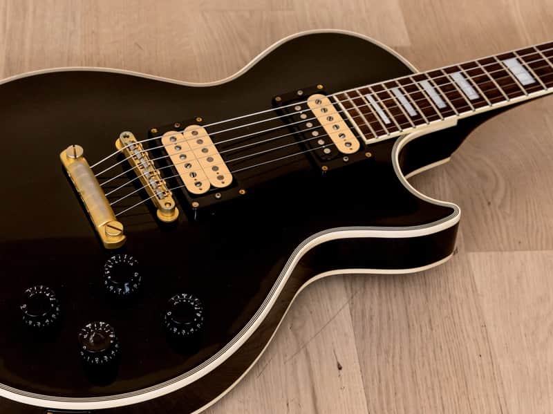 1990s Edwards By Navigator Ken Yokoyama Signature E-LP-95C Black