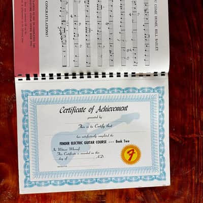1966 FENDER ELECTRIC GUITAR COURSE BOOK TWO image 8