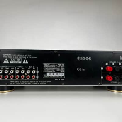 Denon PMA-280 - Stereo Amplifier - Recapped image 9