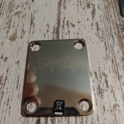 Squier by Fender Bolt Plate Nickel image 1