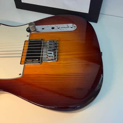 Fender Modem Telecaster /Fishman Fluence Pickup / Belly Cut Chocolate 3-Color Sunburst image 4