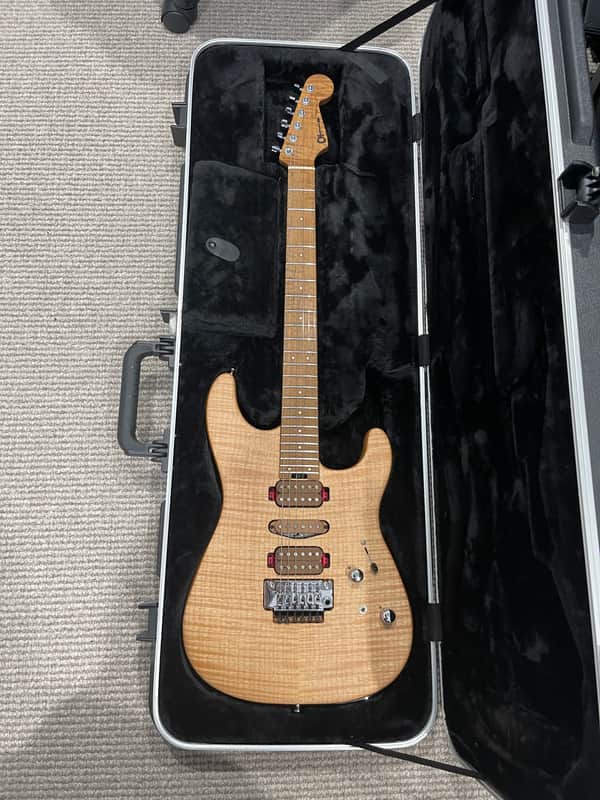 Charvel Guthrie Govan USA Signature HSH Flame Maple 2014 - Present - Natural Flame Top image 1
