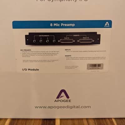 Apogee 8 Mic Preamp - Symphony I/O Module 2010s image 6