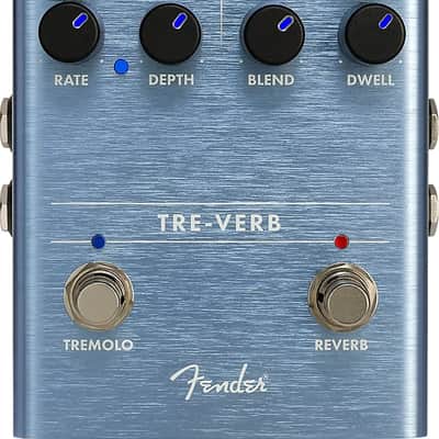 Fender Tre-Verb Tremolo/Reverb Effects Pedal image 1
