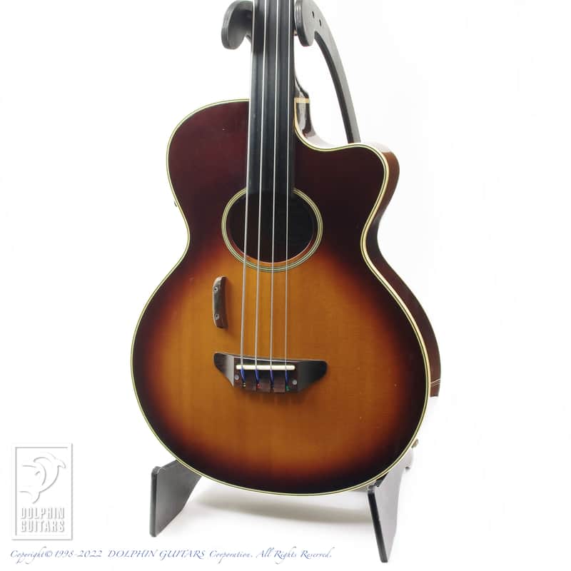 Yamaha APX-B12F (Acoustic Bass) 1990s - Sunburst | Reverb