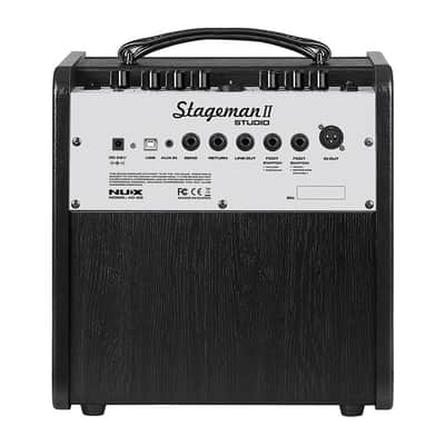 NUX Stageman II Acoustic Guitar Amplifier w/ Bluetooth (NUX AC80) image 6