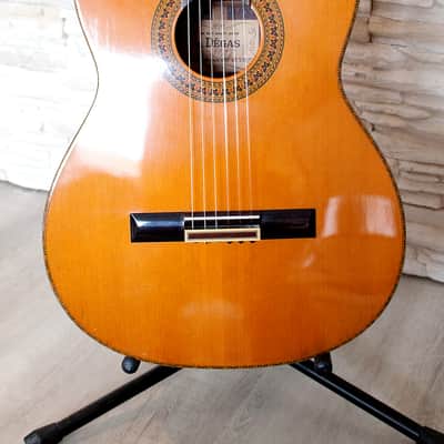 Hand made in Japan 197x EL DEGAS ED200 Super Sounding Vintage Classical Guitar image 2