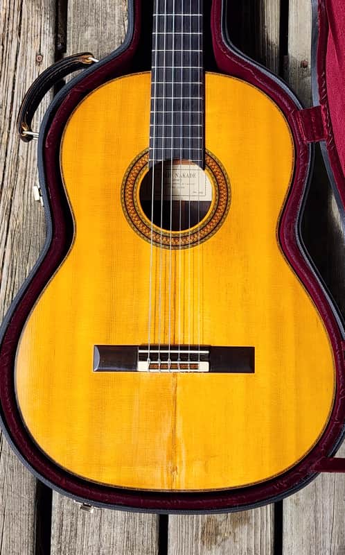 Yukio Nakade No. 4000 Concert Classical Guitar 1999 Solid Spruce, Solid BRW (As is) image 1