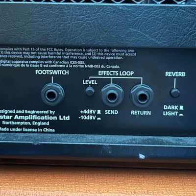 Orange cab & Blackstar 50w valve halfstack + leads, pedal switch, covers. CHECK MY FEEDBACK 👍🏻 image 7